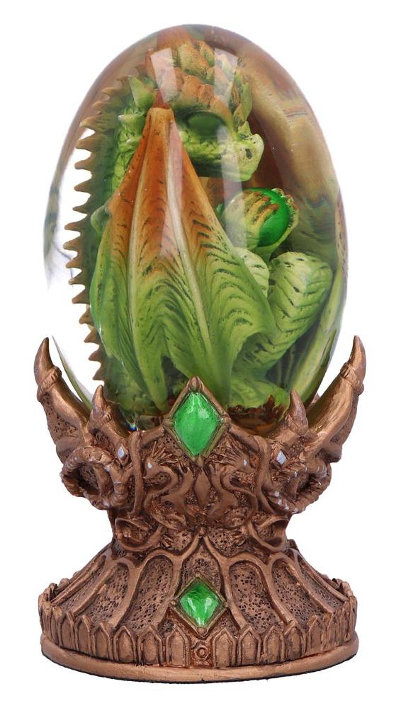 Photo #1 of product B6909C24 - Elemental Dragonlings - Earth Dragon in Clear Egg