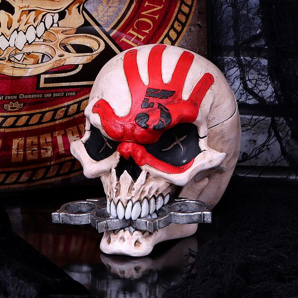 Photo #5 of product B5269S0 - Officially Licensed Five Finger Death Punch Mascot Skull Box