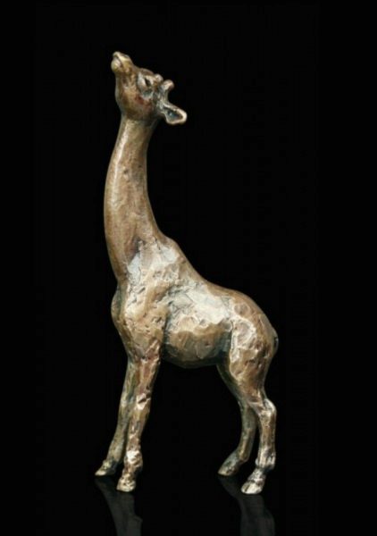 Photo of Giraffe Bronze Miniature (Butler and Peach)