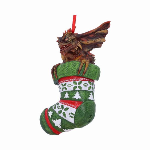 Photo #3 of product B5591T1 - Gremlins Mohawk in Stocking Hanging Festive Decorative Ornament