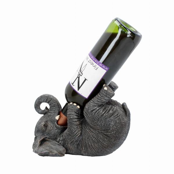 Photo #2 of product EXA80004 - Grey Elephant Guzzler Wine Bottle Holder