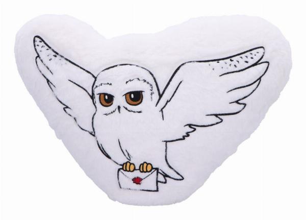 Photo #1 of product C6927C24 - Harry Potter White Fluffy Hedwig Owl Cushion