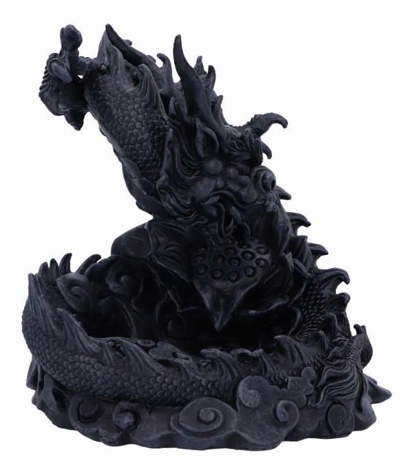 Photo #4 of product U6335X3 - Heilong Asian Inspired Dragon Backflow Incense Burner 17.5cm