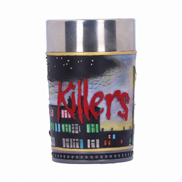 Photo #3 of product B5370S0 - Officially Licensed Iron Maiden The Killers Eddie Album Shot Glass