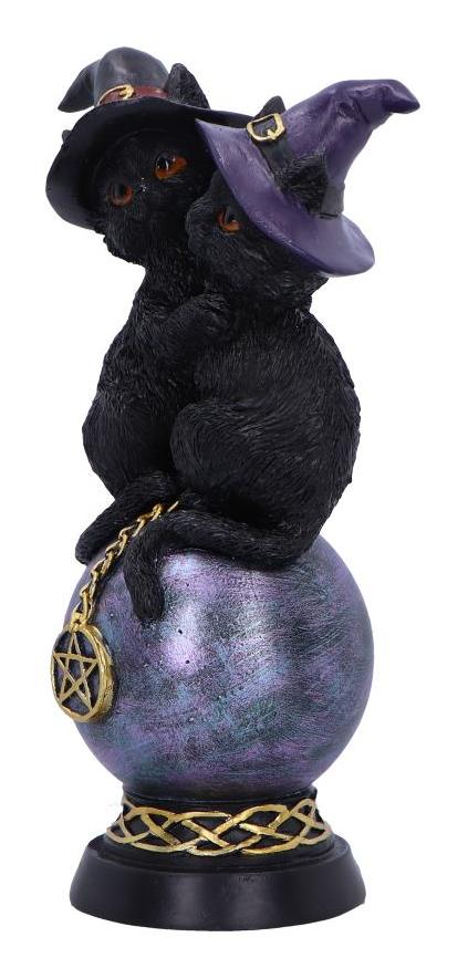 Photo #2 of product U7047M25 - Kittens Orbuculum Witches Cat Ornament