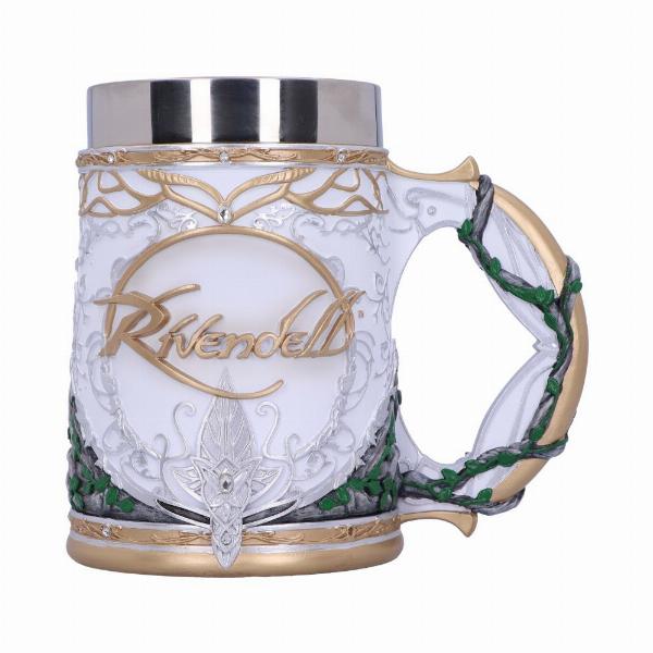 Photo #1 of product B5875V2 - Officially Licensed Lord of the Rings Rivendell Tankard 15.5cm