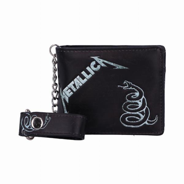 Photo #5 of product B5160R0 - Officially licensed Metallica Black Album Wallet with Chain
