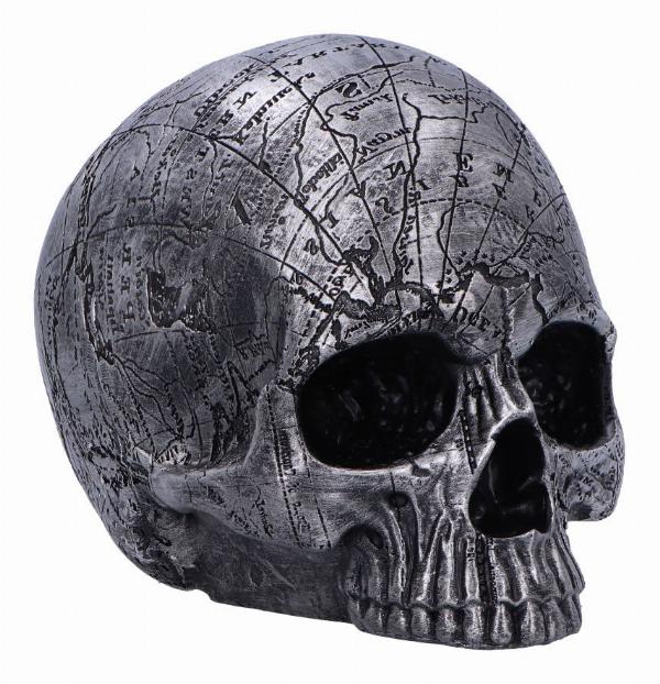 Photo #2 of product U6713A24 - Mind Map Skull Head 15cm