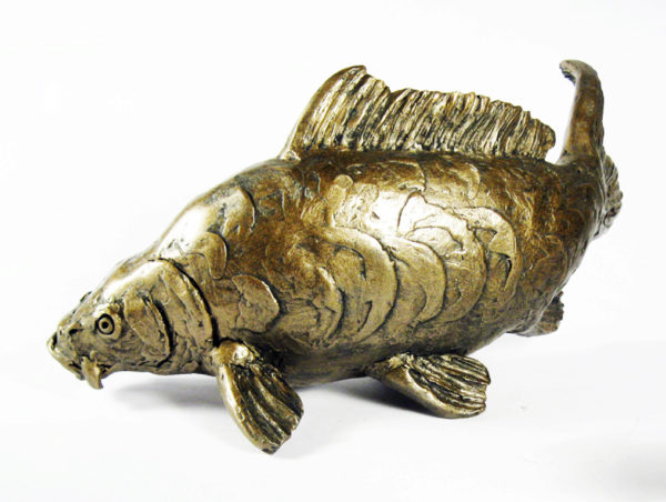 Photo of Mirror Carp Bronze Figurine