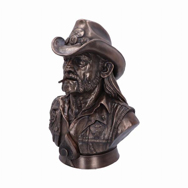 Photo #2 of product B6162W2 - Motorhead Lemmy Bronze Bust 35cm