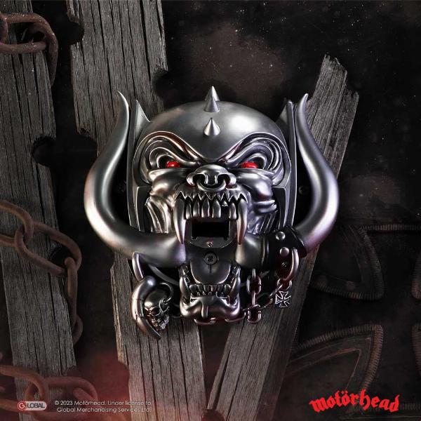 Photo #5 of product B6594A24 - Motorhead Warpig Collectible Wall Mounted Bottle Opener