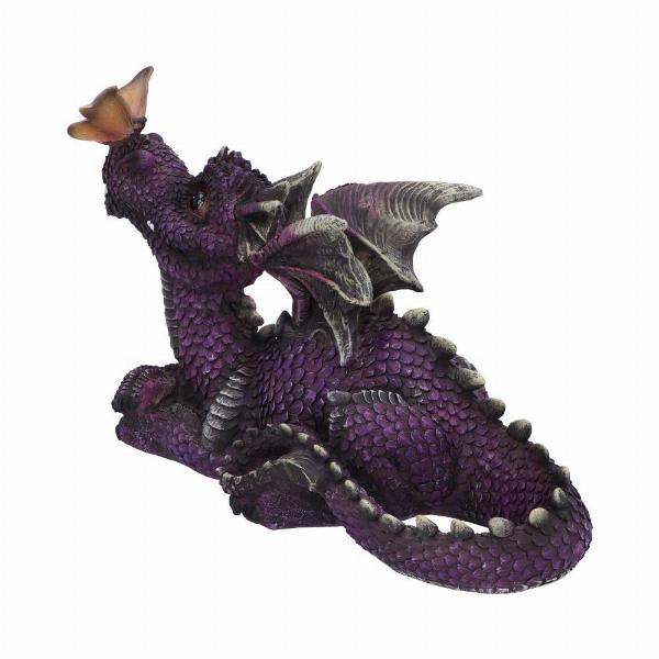 Photo #2 of product U5757U1 - Purple Dragon Figurine 22.3cm
