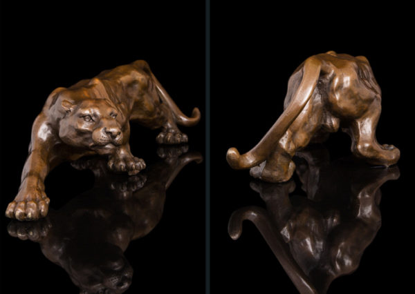 Photo of Panther Bronze Figurine