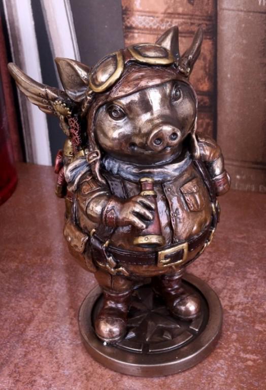 Photo of Porcus Machina Bronze Figurine