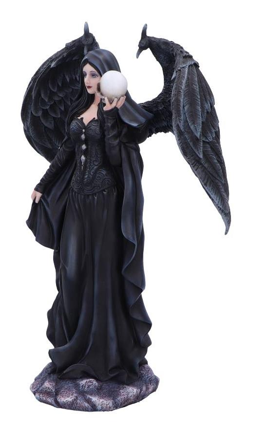 Photo #4 of product D7117B25 - Requiem Dark Gothic Angel Figurine
