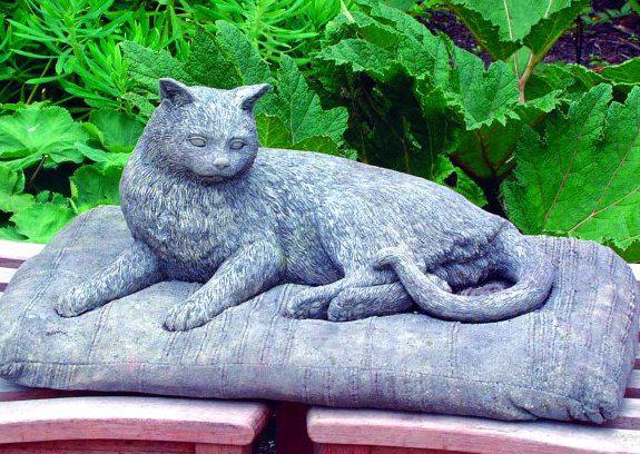 Photo of Resting Cat Stone Ornament