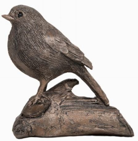 Photo of Robin Bronze Figurine (Thomas Meadows) 14cm