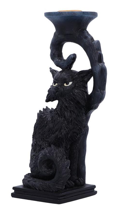 Photo #2 of product B6300X3 - Witches Familiar Salem Candlestick Holder 20cm