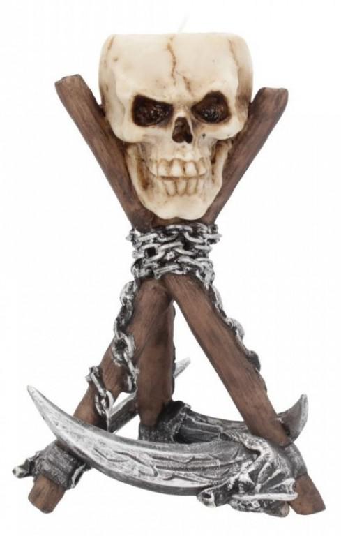 Photo of Scythe Skull Tealight Holder