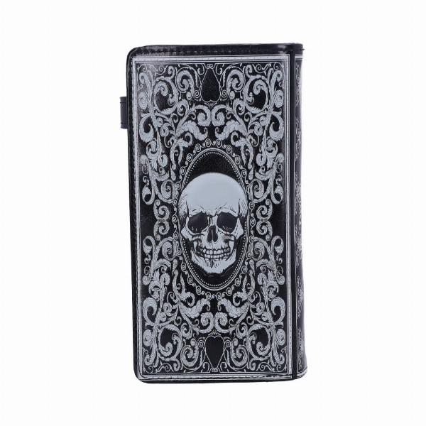 Photo #3 of product C3550J7 - Skull Tarot Card Purse Embossed Wallet