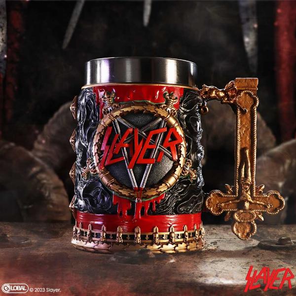 Photo #5 of product B6583A24 - Slayer Reign In Blood Collectible Tankard