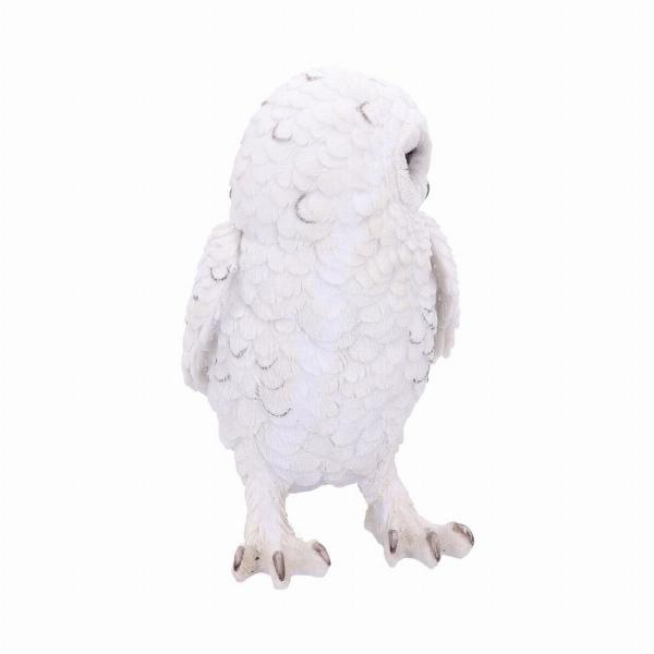 Photo #4 of product U4772P9 - Snowy Watch Large White Owl Ornament