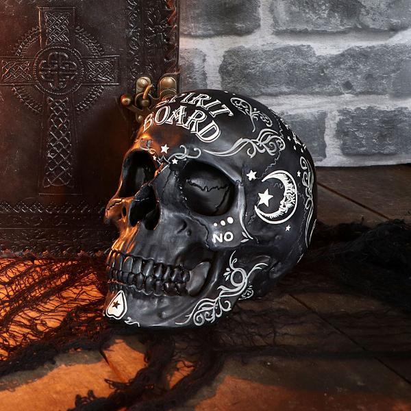 Photo #5 of product B5233S0 - Spirit Board Ouija Talking Board Skull Ornament