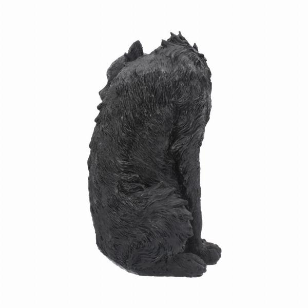 Photo #2 of product D4584N9 - Large Black Cat Witches Familiar Figure Salem 25.5cm