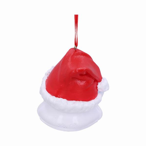 Photo #3 of product B5697U1 - Officially Licensed Stormtrooper Santa Hat Hanging Ornament 8.3cm