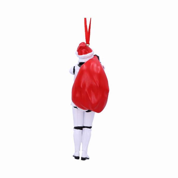 Photo #3 of product B5778U1 - Officially Licensed Stormtrooper Santa Sack Hanging Ornament 13cm