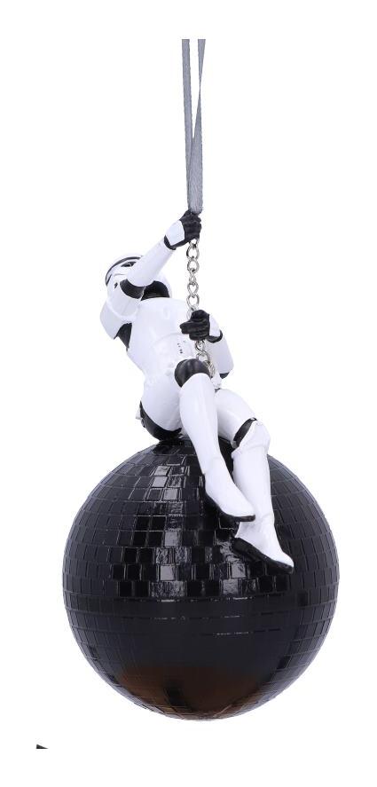 Photo #2 of product B6361X3 - Officially Licensed Original Stormtrooper Wrecking Ball Hanging Ornament 13cm