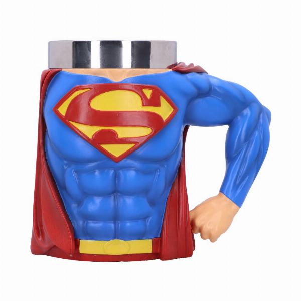 Photo #1 of product B5890V2 - Superman Hero Tankard 16.3cm