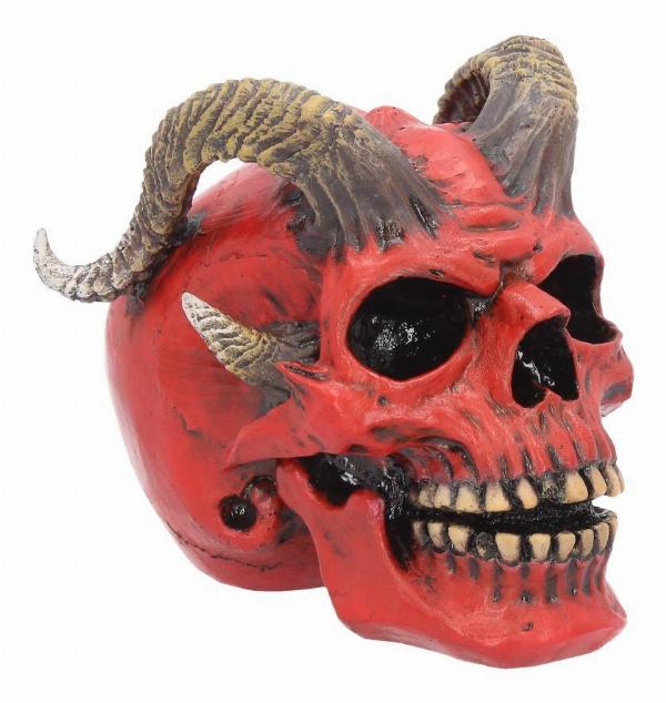 Photo #1 of product D3601J7 - Tenacious Beelzeboss Demon Skull Ornament 13.3cm