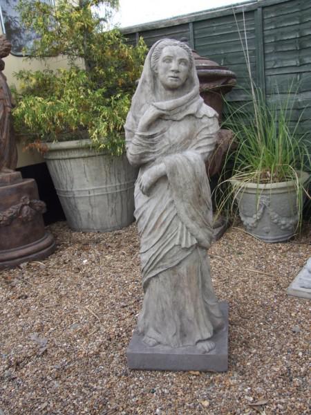 Photo of The Draped Lady Stone Statue