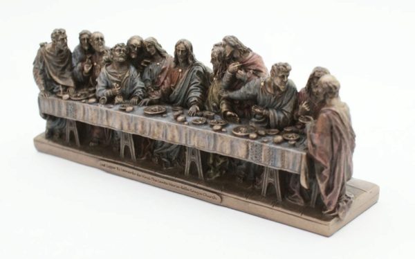 Photo of The Last Supper Bronze Figurine 24 cm