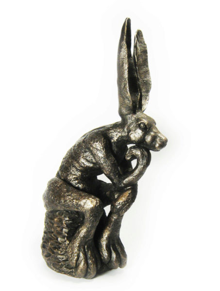 Photo of The Thinker Hare Sculpture (Old Masters)