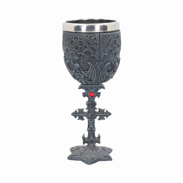 Photo #5 of product NEM2248 - Vampires Goblet Gothic Horror Bat Wine Glass