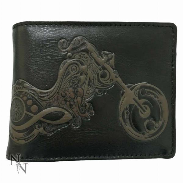 Photo #1 of product C2804G6 - Embossed Motorcycle Bike Wallet