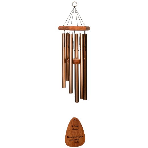 Phot of What We Have Once Enjoyed - in Loving Memory Memorial 30 Inch Wind Chime