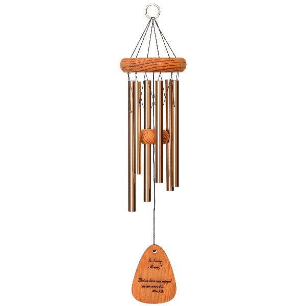 Phot of What We Have Once Enjoyed - in Loving Memory Memorial 18 Inch Wind Chime
