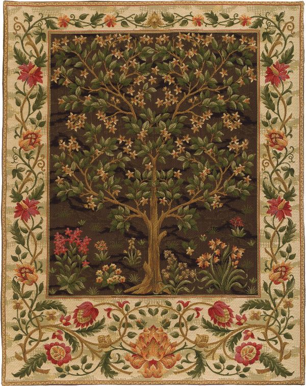 Phot of William Morris Tree Of Life Wall Tapestry Iii