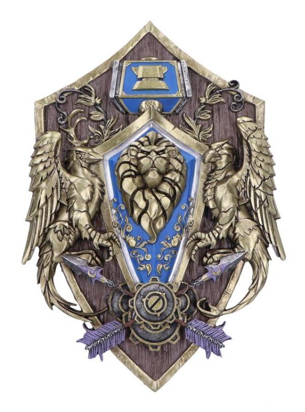 Photo #1 of product B6625B24 - World of Warcraft Alliance Wall Plaque