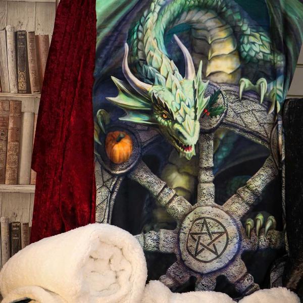 Photo #2 of product B5788U1 - Anne Stokes Year of the Magical Dragon Throw 160m