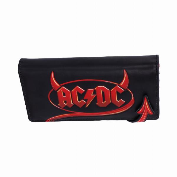 Photo #3 of product B5518T1 - Officially Licensed AC/DC Logo Lightning Embossed Purse Wallet