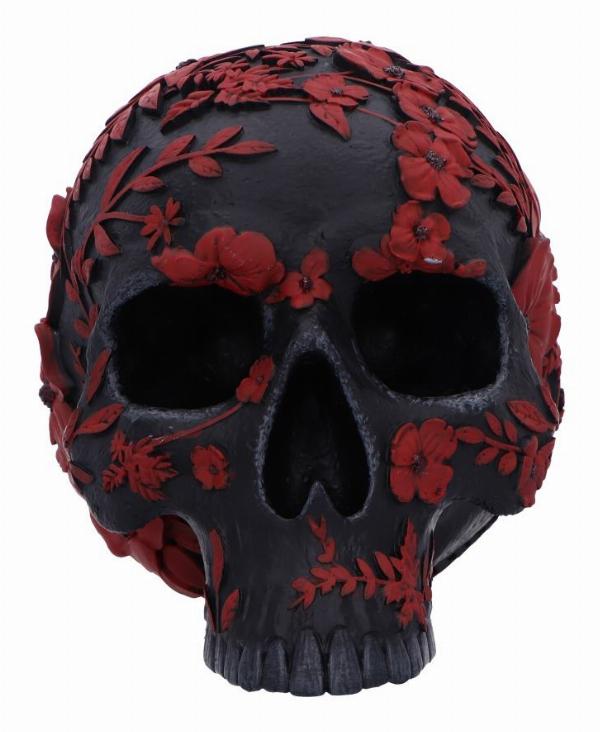 Photo #2 of product B6836C24 - Age of Opium Poppy Skull