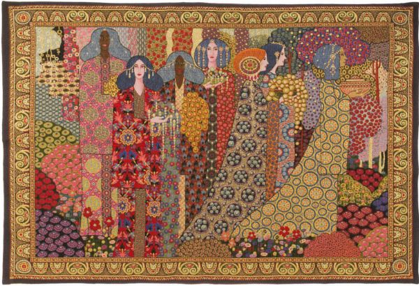 Phot of Aladin By Gustav Klimt Wall Tapestry