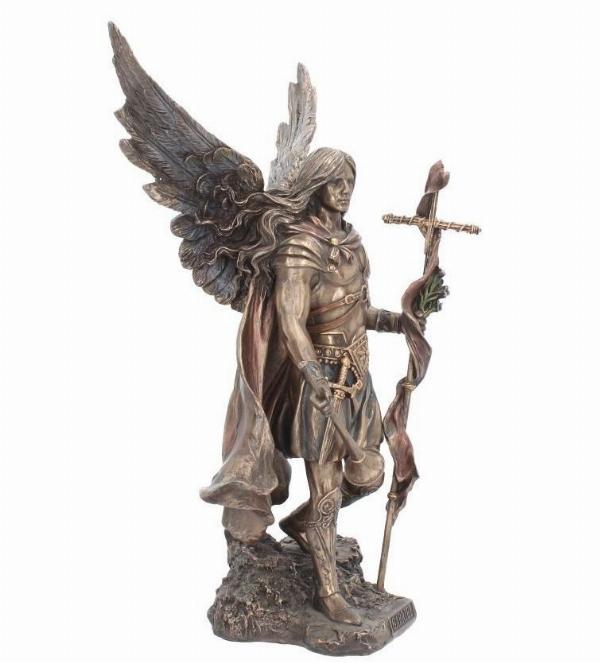 Archangel Gabriel Male Bronze Figurine 34 Cm | Gothic Gifts