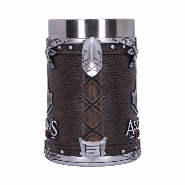 Photo #2 of product B5347S0 - Officially Licensed Assassins Creed Brown Hidden Blade Game Tankard