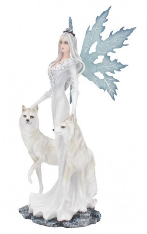 Photo of Aura Queen of Wolves Ice Fairy Statue 24 cm