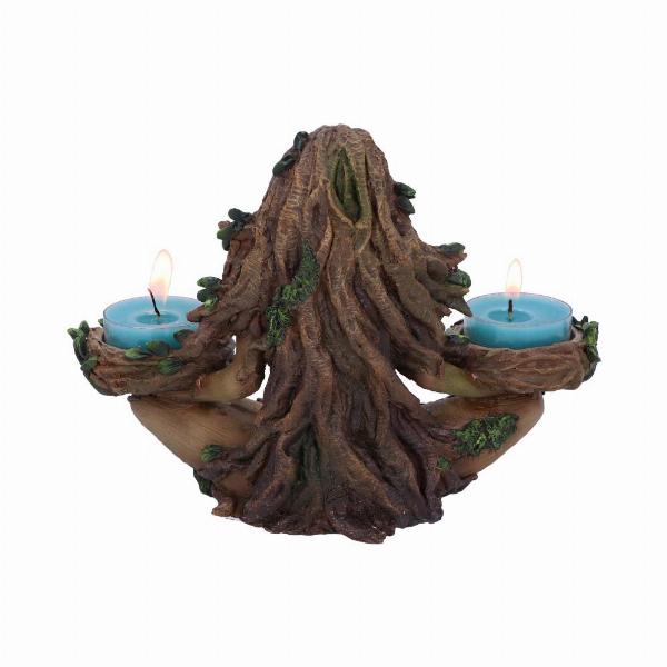 Photo #3 of product D5327S0 - Balance of Nature Female Tree Spirit Tealight Candle Holder